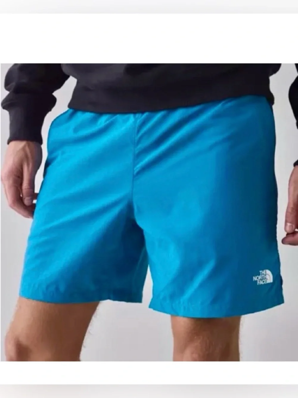 THE NORTH FACE Teal Blue Active Shorts Swim Trunks Swimsuit